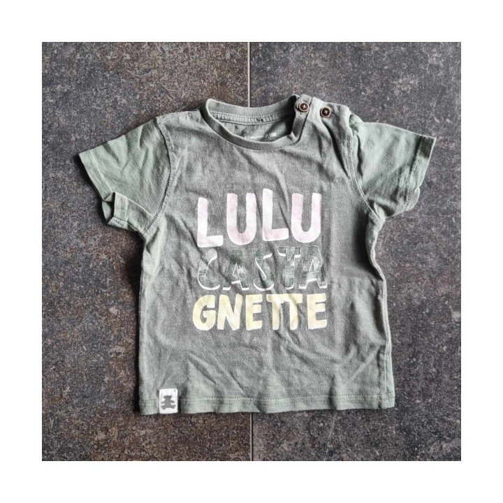 Solderie suisse – Seconde main & Neuf - T-shirt vert Lulu Castagnette