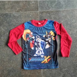 Solderie suisse – Seconde main & Neuf - T-shirt rouge Megaman