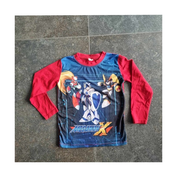 Solderie suisse – Seconde main & Neuf - T-shirt rouge Megaman