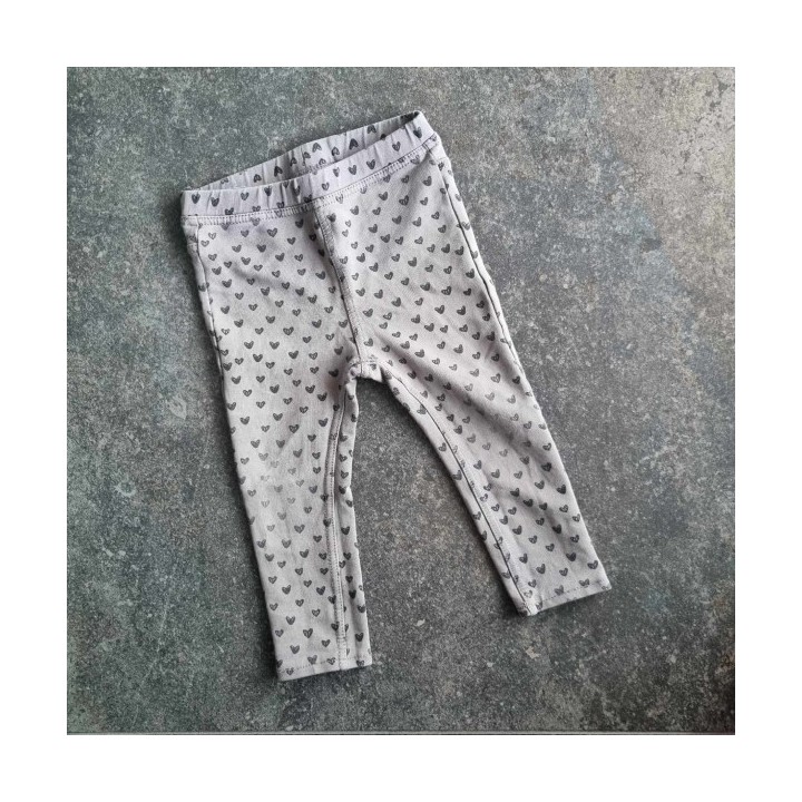 Outlet Suisse – Solderie & Neuf - Pantalon brun coeurs H&M