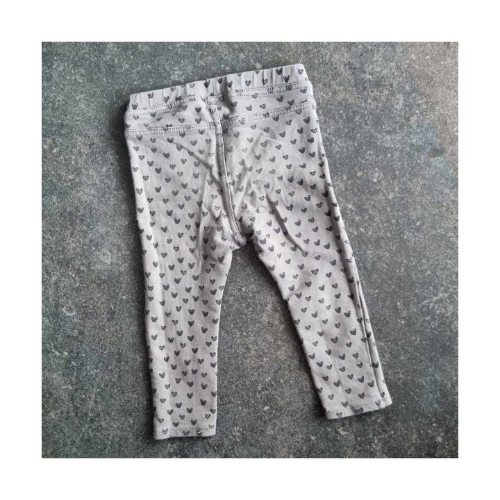 Outlet Suisse – Solderie & Neuf - Pantalon brun coeurs H&M