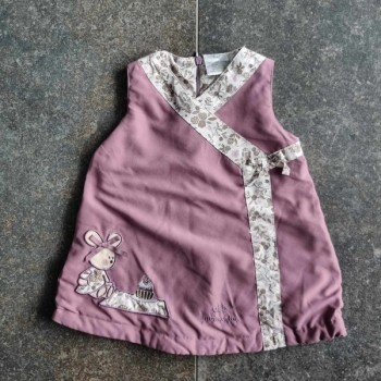 Solderie suisse – Seconde main & Neuf - Robe mauve Petite Gourmandise