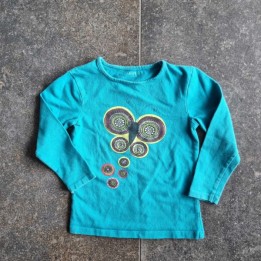 Solderie suisse – Seconde main & Neuf - T-shirt turquoise papillon Orc