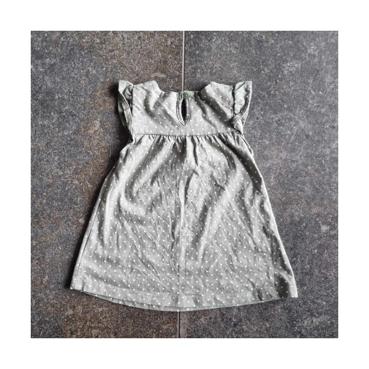 Solderie suisse – Seconde main & Neuf - Robe verte pois C&A