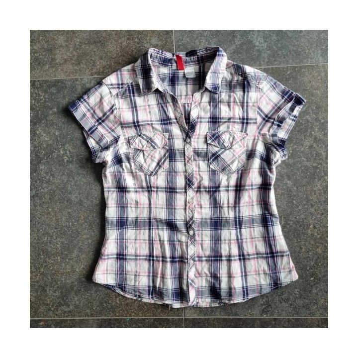 Solderie suisse – Seconde main & Neuf - Chemise blanche rayée Divided