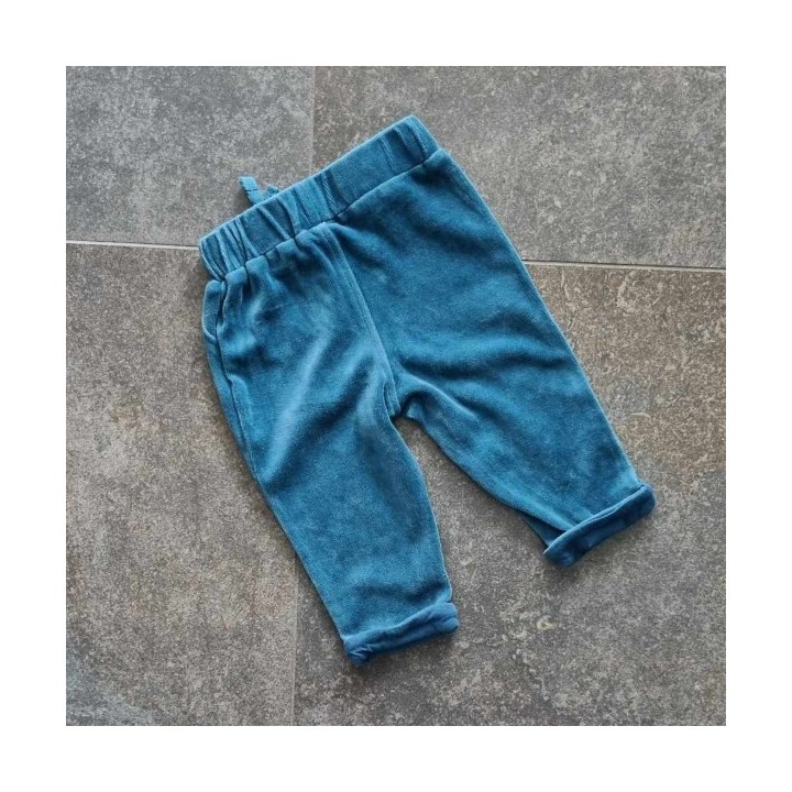 Solderie suisse – Seconde main & Neuf - Pantalon Naturaline turquoise