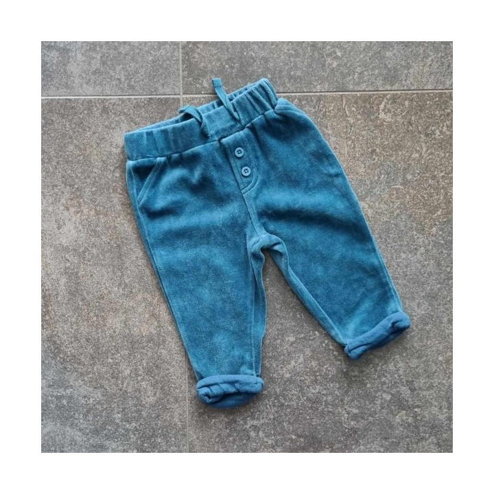 Solderie suisse – Seconde main & Neuf - Pantalon Naturaline turquoise