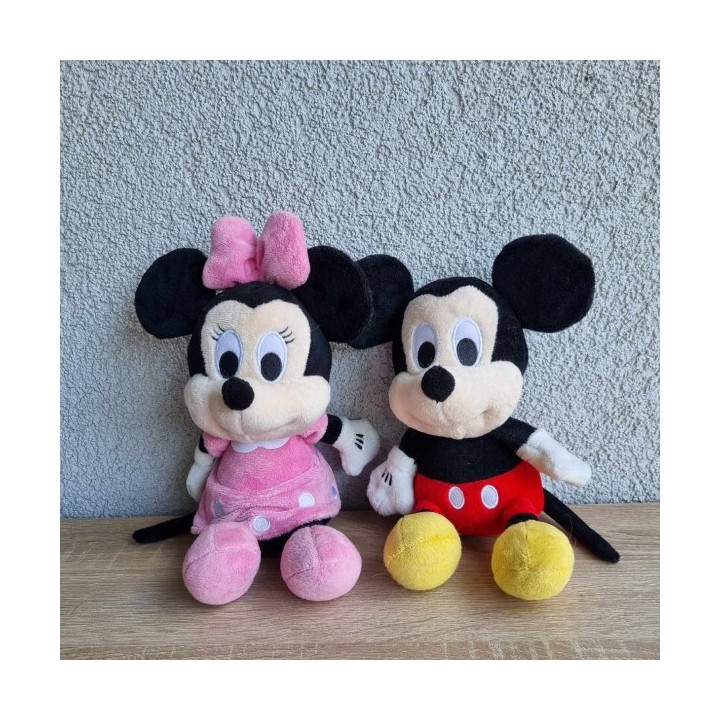 La Solderie, seconde main et neuf - Peluches Minnie et Mickey
