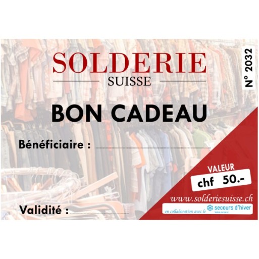 Bon cadeau