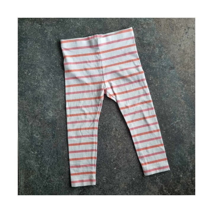Outlet Suisse – Solderie & Neuf - Pantalon de pyjama blanc rayé Lupilu