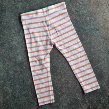 Outlet Suisse – Solderie & Neuf - Pantalon de pyjama blanc rayé Lupilu