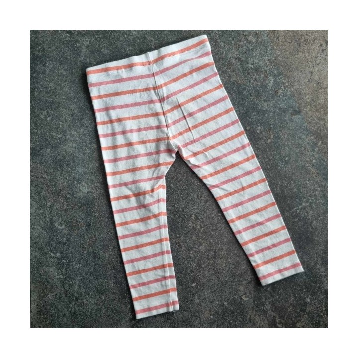Outlet Suisse – Solderie & Neuf - Pantalon de pyjama blanc rayé Lupilu
