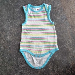 La Solderie-Seconde main et neuf - Body blanc rayé Baby Club