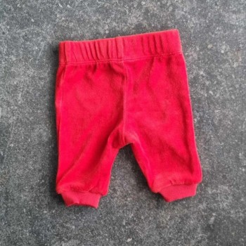 Outlet Suisse – Solderie & Neuf - Pantalons velours rouge