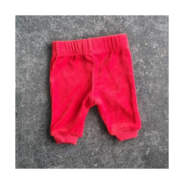 Outlet Suisse – Solderie & Neuf - Pantalons velours rouge