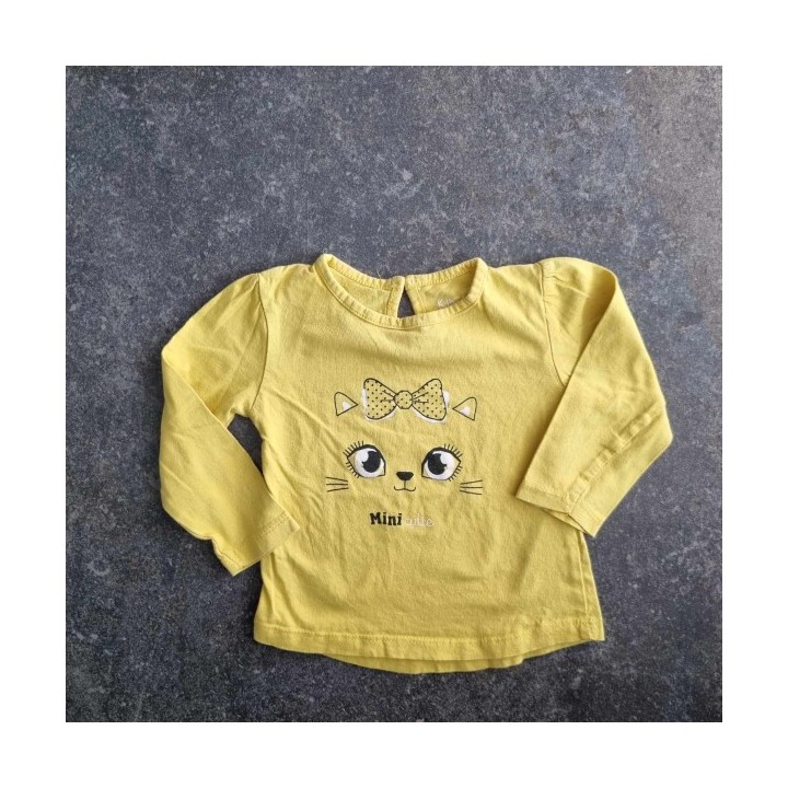 La Solderie - Seconde main et neuf - T-shirt jaune Mini Cutie Kimadi