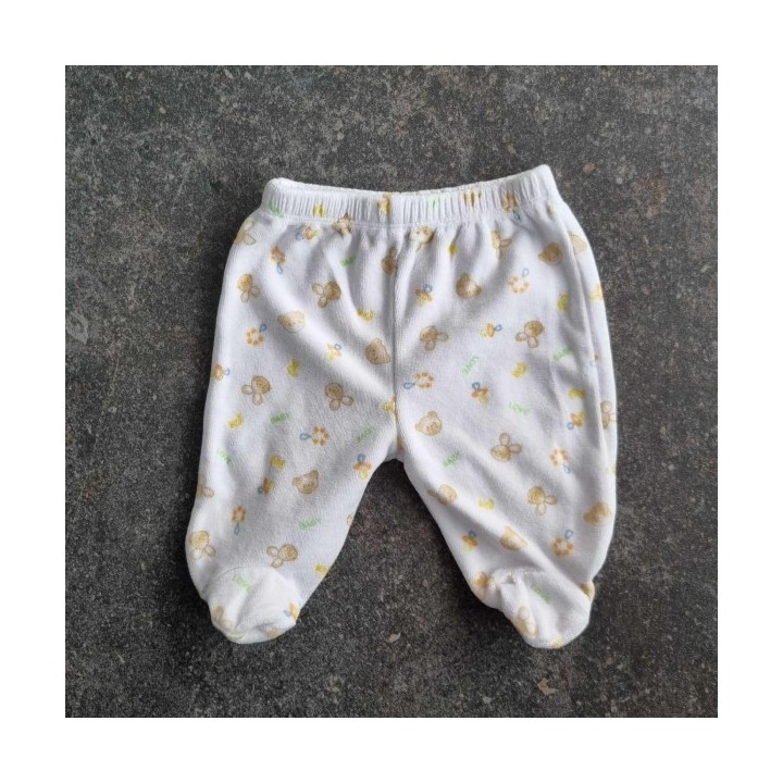 Outlet Suisse – Solderie & Neuf - Pantalon de pyjama blanc Prénatal