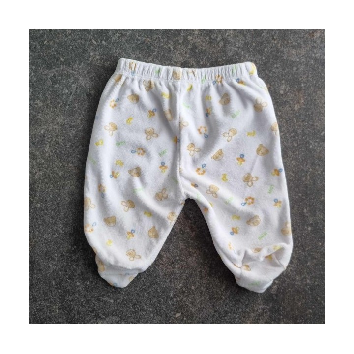 Outlet Suisse – Solderie & Neuf - Pantalon de pyjama blanc Prénatal