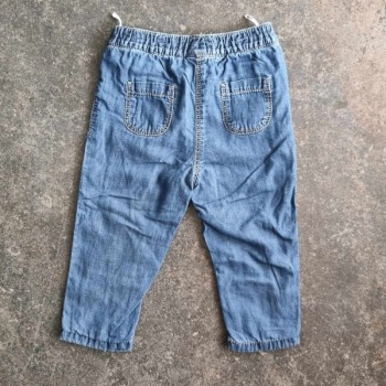 La Solderie - Seconde main et neuf - Pantalon effet jeans bleu Baby Cl