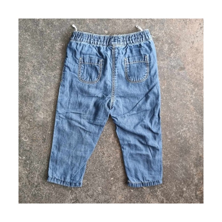 La Solderie - Seconde main et neuf - Pantalon effet jeans bleu Baby Cl