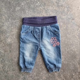 La Solderie - Seconde main et neuf - Pantalon jeans bleu Lupilu