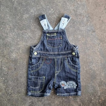 La Solderie - Seconde main et neuf - Pantalon jeans salopette Smile