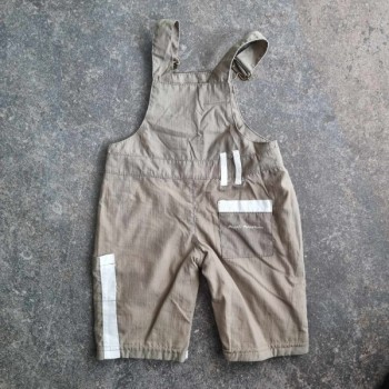 La Solderie - Seconde main et neuf - Pantalon salopette kaki Jacky