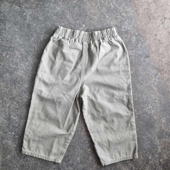 La Solderie - Seconde main et neuf - Pantalon tissus fin kaki Grain de