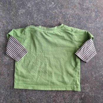 La Solderie - Seconde main et neuf - T-shirt vert Dad & Mum H&M