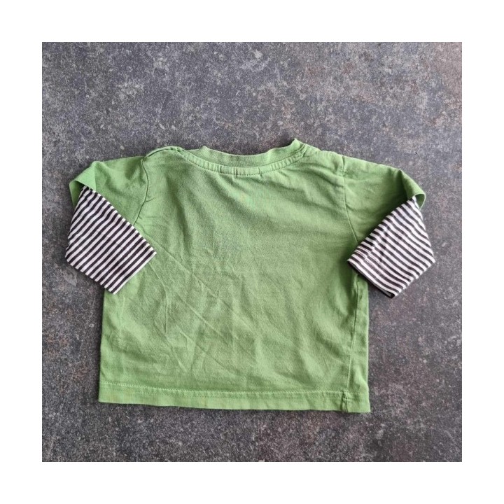 La Solderie - Seconde main et neuf - T-shirt vert Dad & Mum H&M