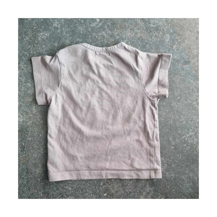 La Solderie - Seconde main et neuf - T-shirt  brun fleurs Orchestra