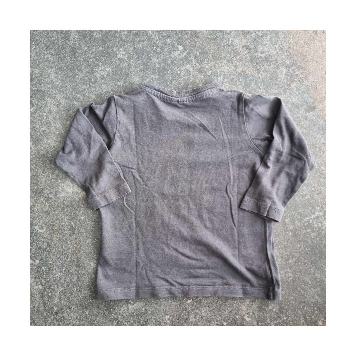La Solderie - Seconde main et neuf - T-shirt  gris Play it Cool H&M