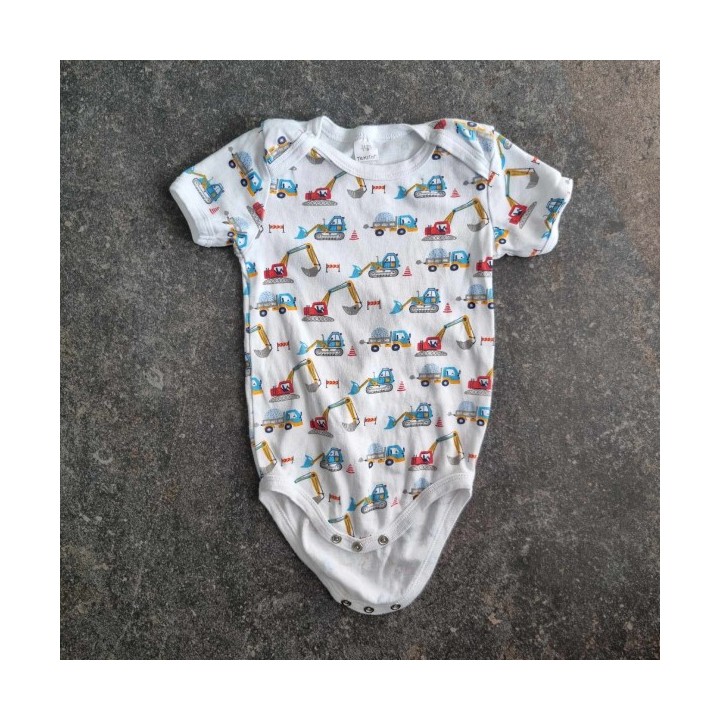 La Solderie - Seconde main et neuf - Body blanc chantier Texstar