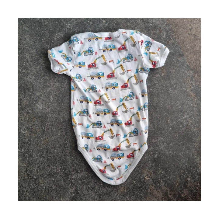 La Solderie - Seconde main et neuf - Body blanc chantier Texstar