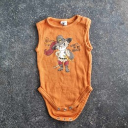 La Solderie - Seconde main et neuf - Body orange chat botté