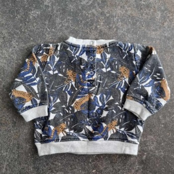 La Solderie - Seconde main et neuf - Sweat floral blanc