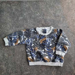 La Solderie - Seconde main et neuf - Sweat floral blanc