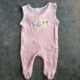La Solderie - Seconde main et neuf - Pyjama rose escargot Baby Club