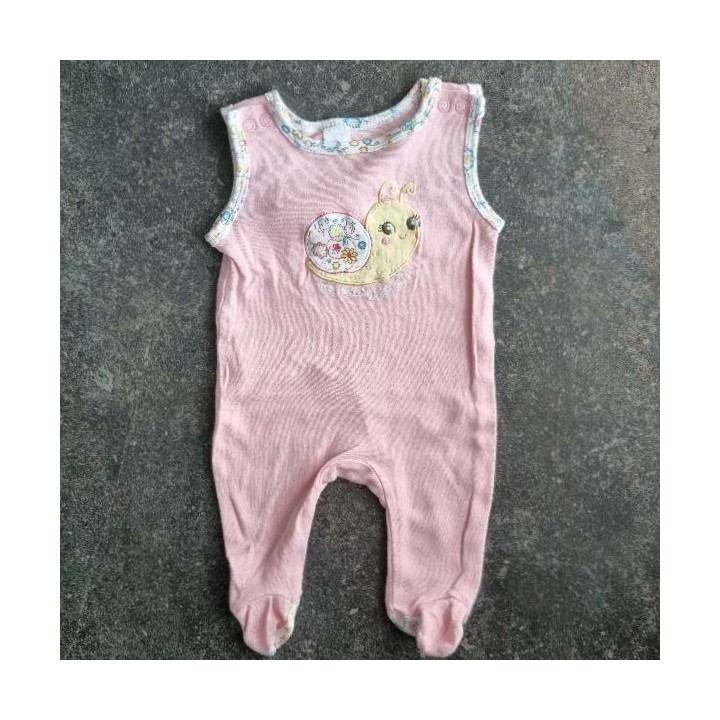 La Solderie - Seconde main et neuf - Pyjama rose escargot Baby Club