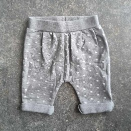 La Solderie - Seconde main et neuf - Pantalon pyjama gris à pois Smile