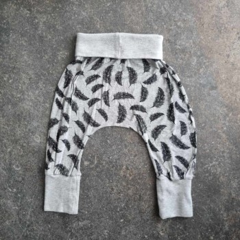 La Solderie - Seconde main et neuf - Pantalon pyjama gris Mes Petits P