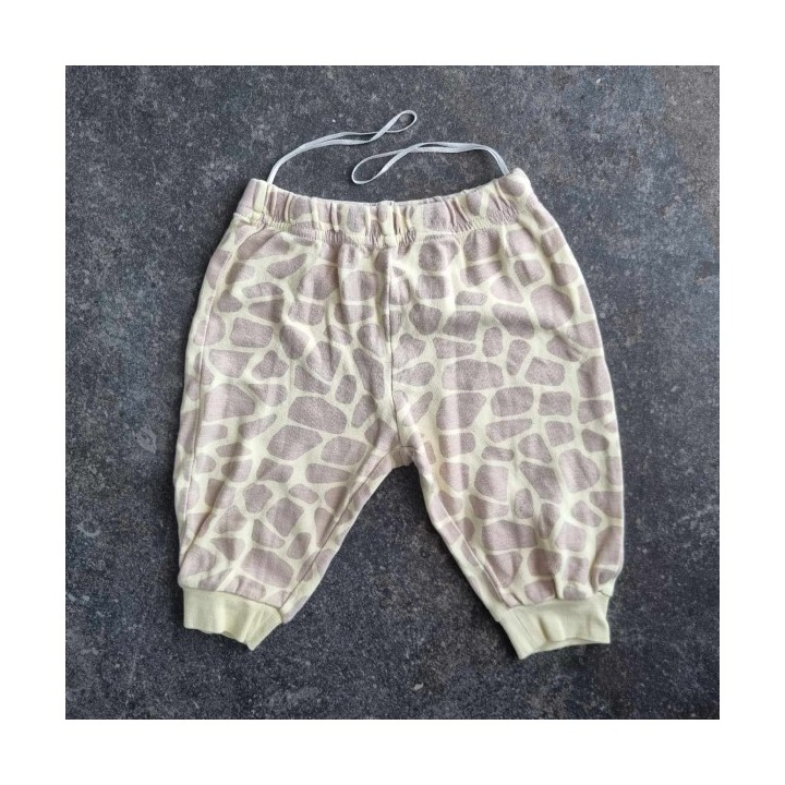 La Solderie - Seconde main et neuf - Pantalon pyjama jaune Smile