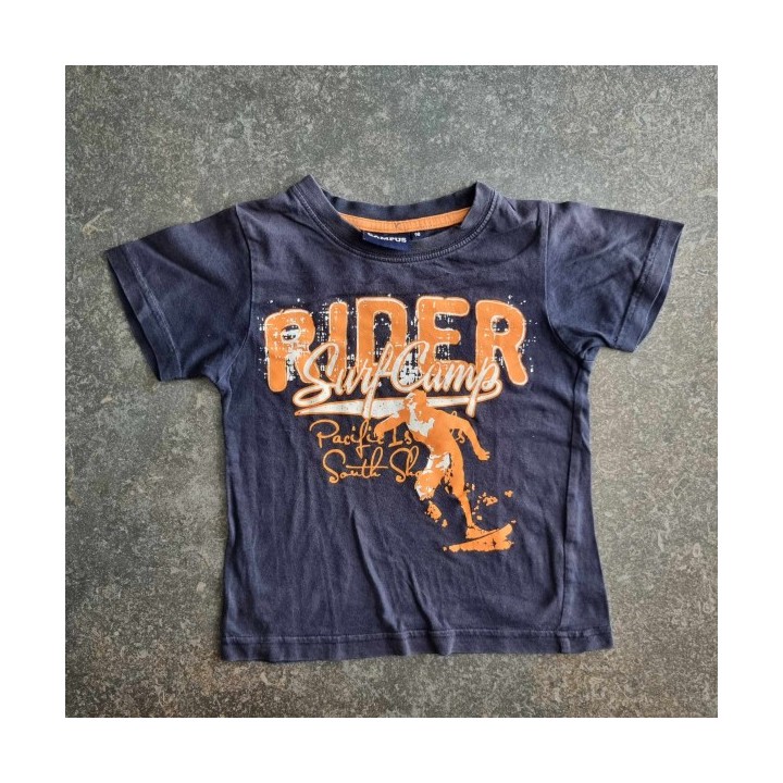 Solderie suisse - T-shirt bleu Rider Surf Camp Campus