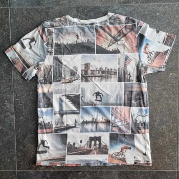 Solderie suisse - T-shirt motifs USA H&M