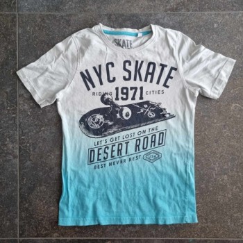 Solderie suisse - T-shirt blanc NYC Skate Nation