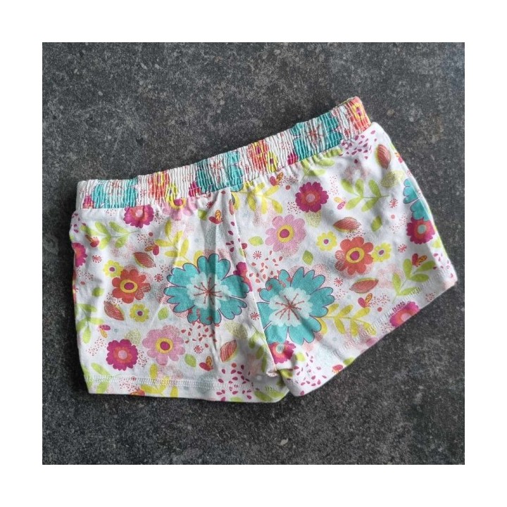 Outlet Suisse – Solderie & Neuf - Short Orchestra blanc à fleurs