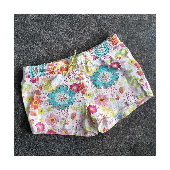Outlet Suisse – Solderie & Neuf - Short Orchestra blanc à fleurs