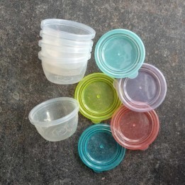 La Solderie suisse - Lot de 5 bols avec couvercles