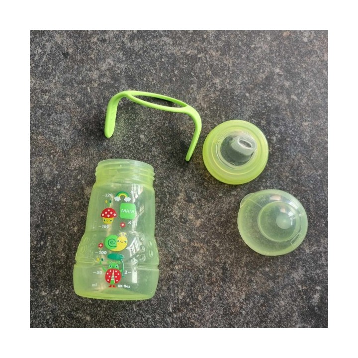 La Solderie suisse - Biberon vert nature Mam 220 ml