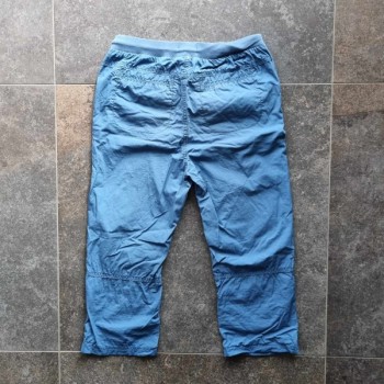 La Solderie suisse - Pantalon bleu en tissus Vertbaudet